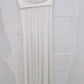 Pantalone palazzo bianco da donna in jersey elasticizzato con vita alta risvoltabile, vestibilità ampia e stile casual elegante – Modita.it

