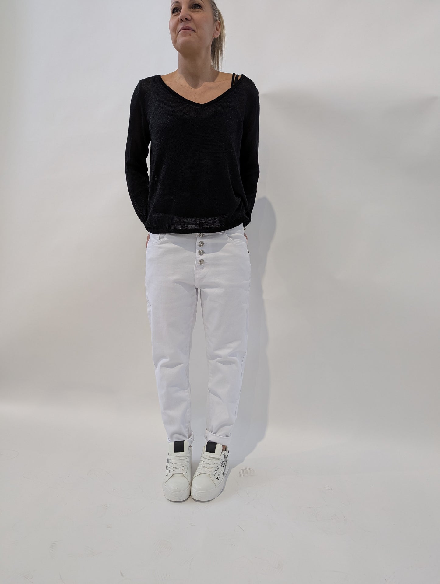 Jeans Bianco