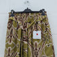 Pantaloncino donna in viscosa con elastico in vita e cintura in tessuto. Strepitoso 